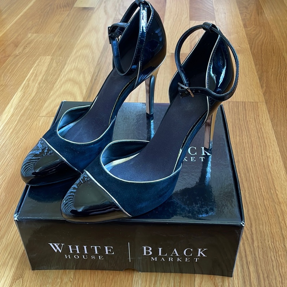 White House Black Market Black Heels